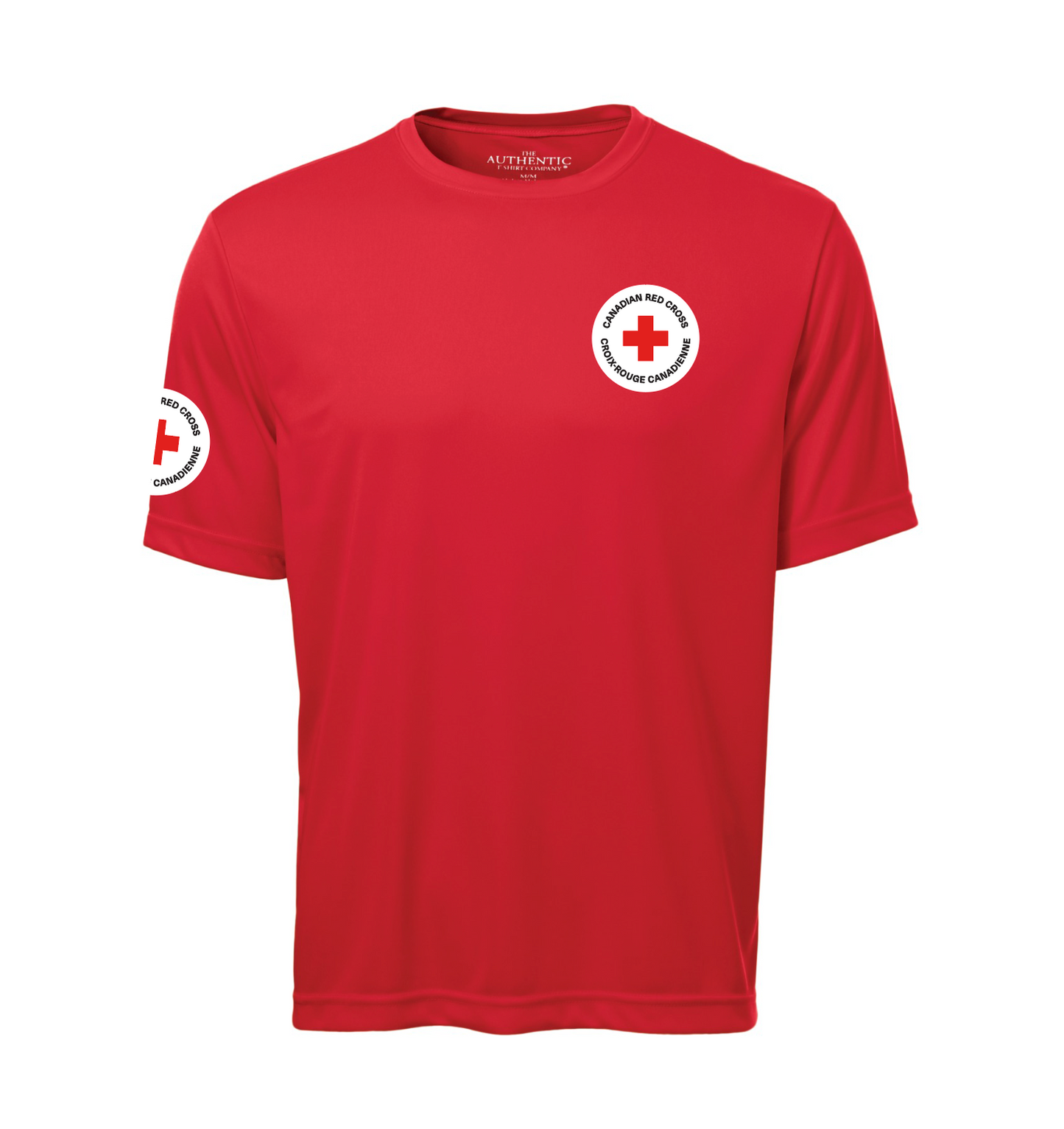 T-shirt anti-transpiration en polyester pour hommes
