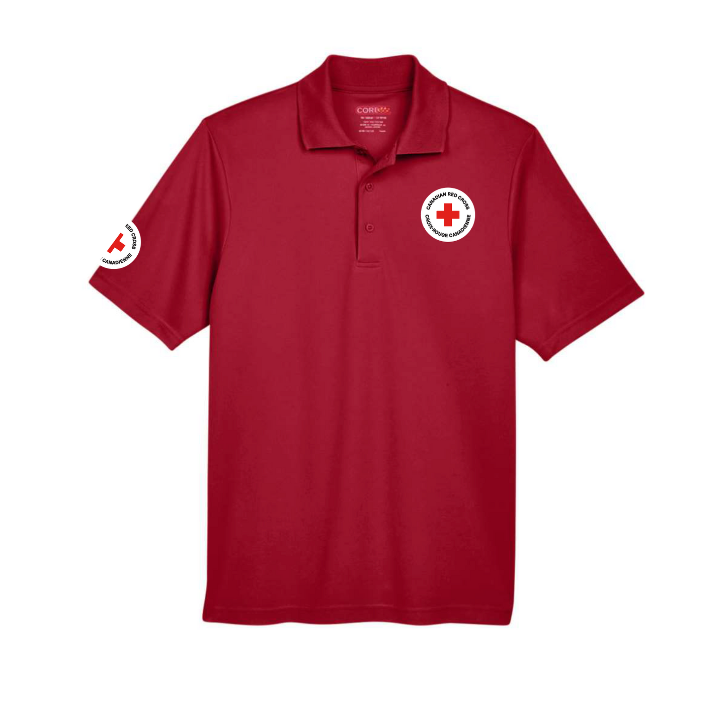 Men's Polyester S/S Pique Polo