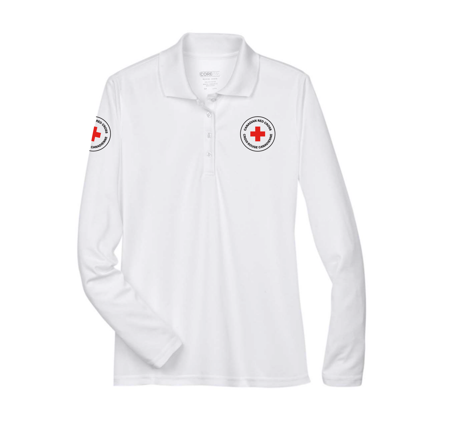Polo piqué L/S pour femme