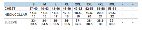 size-chart